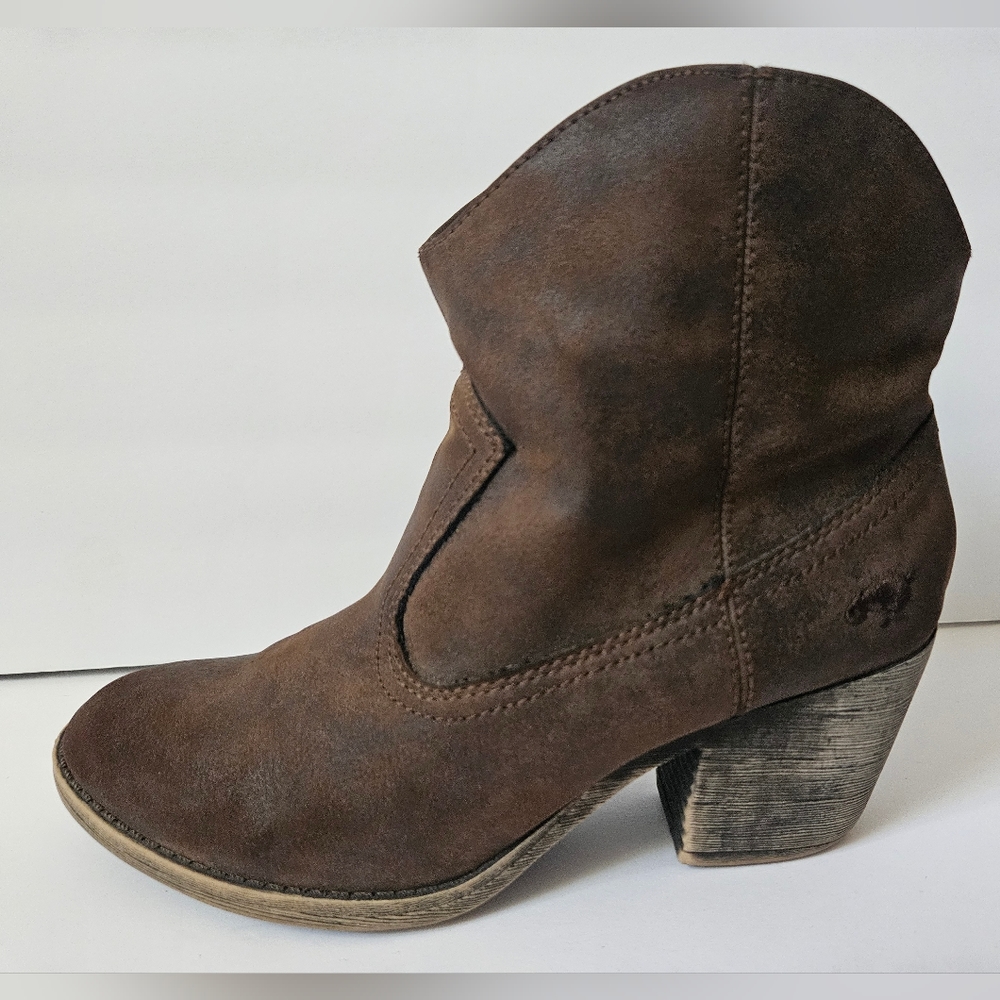 Brown Rocket Dog Ankle Booties